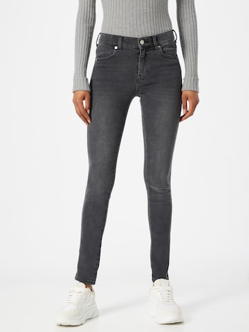 Skinny Jean 'Lexy' Dr. Denim en gris : devant