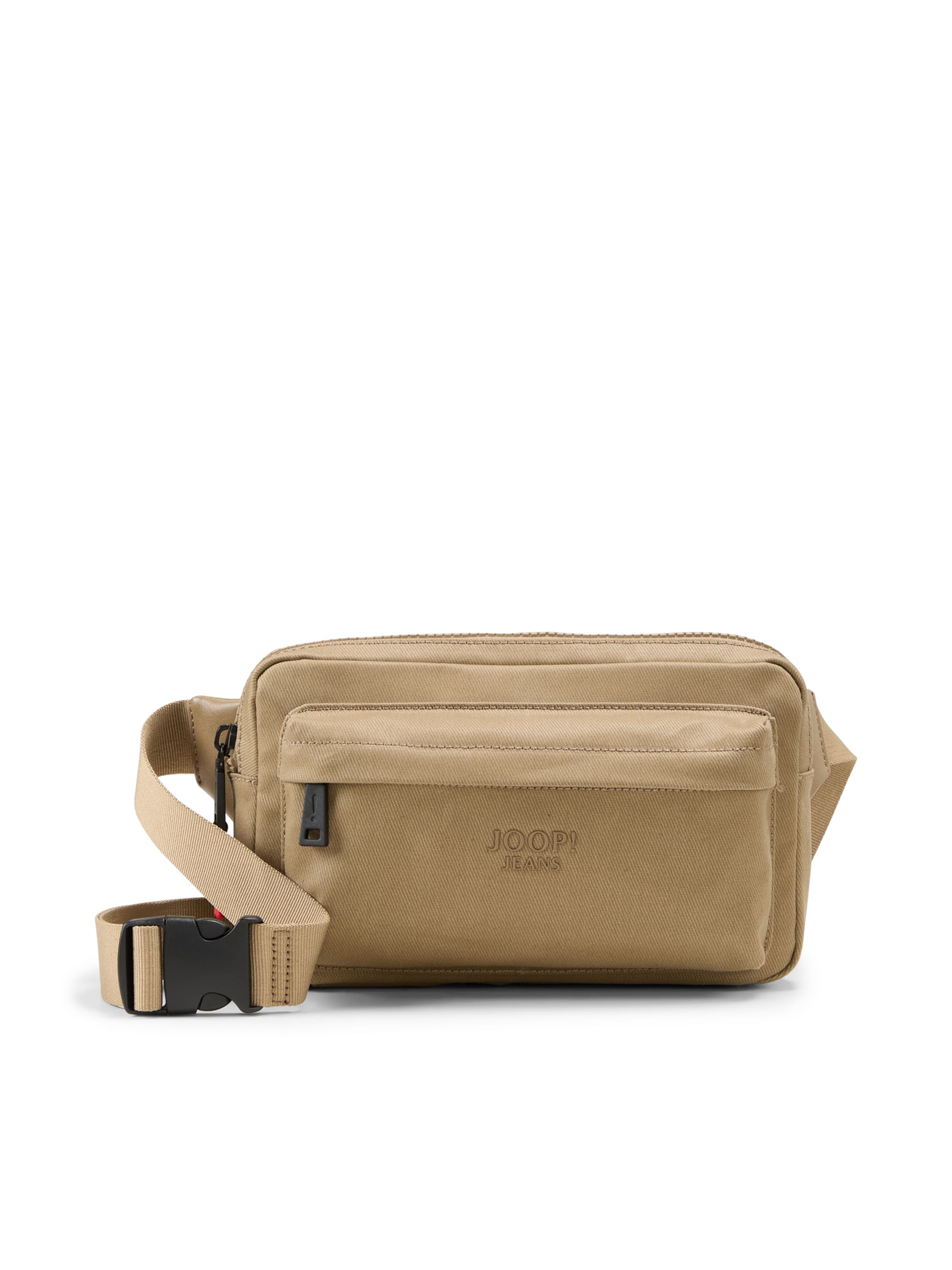 JOOP! - Riñonera 'Buccino Lino' en beige: frente