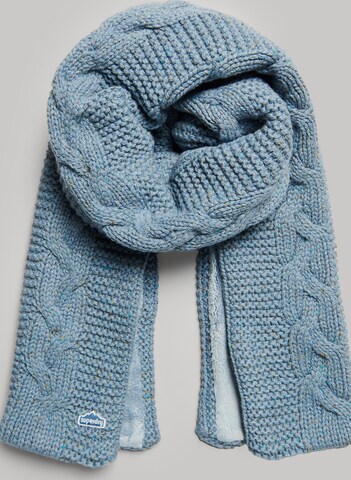 Superdry Scarf in Blue: front