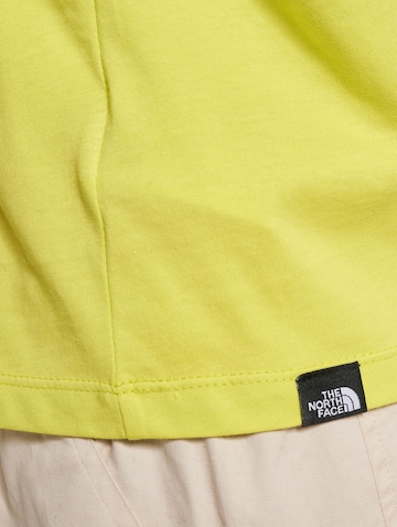 T-shirt THE NORTH FACE en jaune