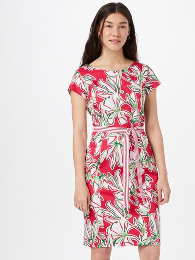 GERRY WEBER Sheath Dress in Green / Pink / White, View model
