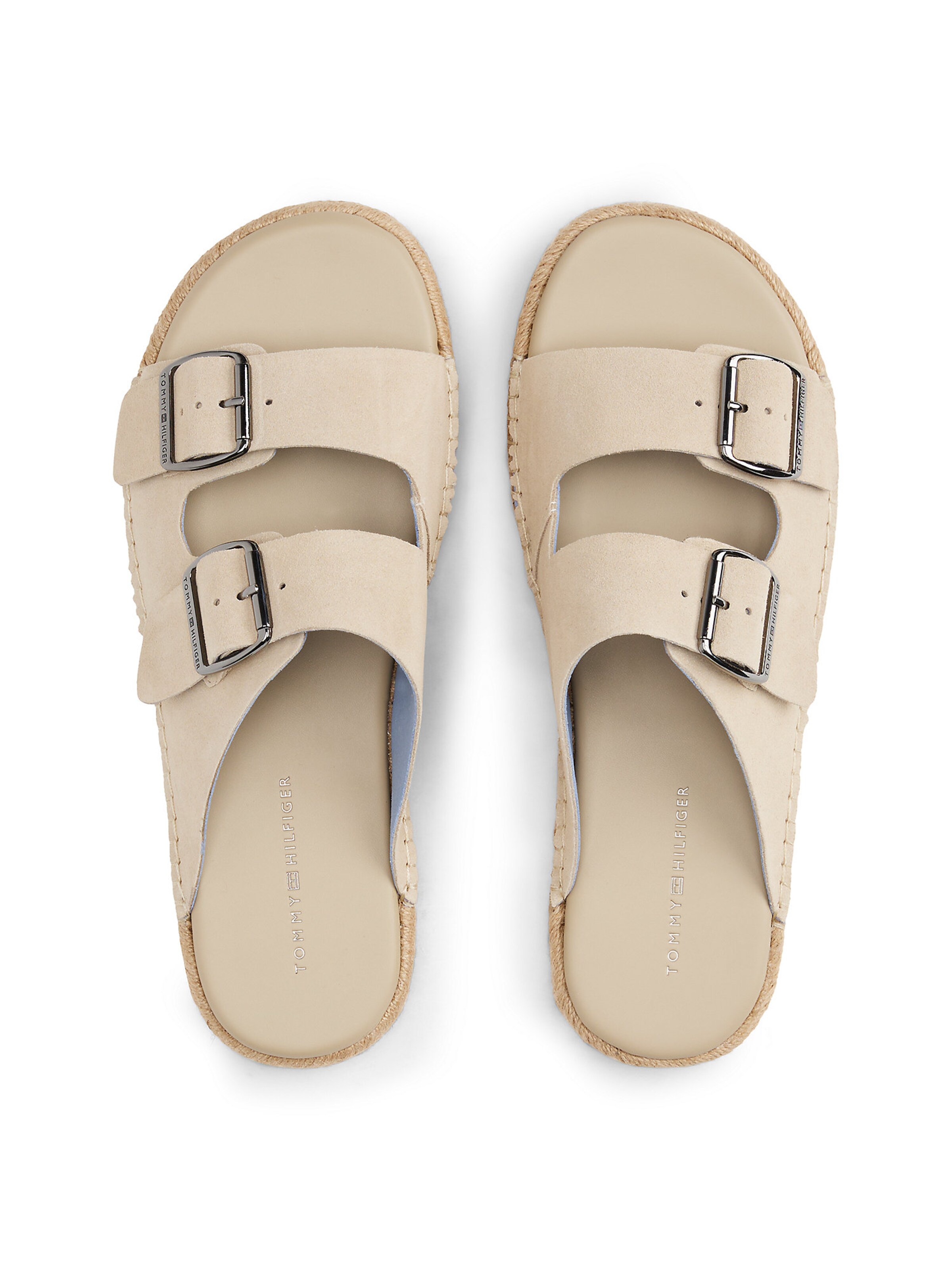 TOMMY HILFIGER Pantolette in Beige