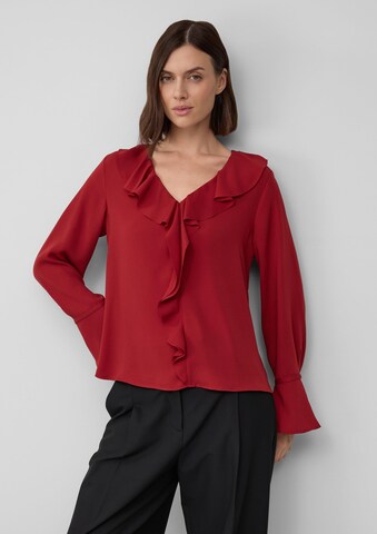s.Oliver Blouse in Red: front