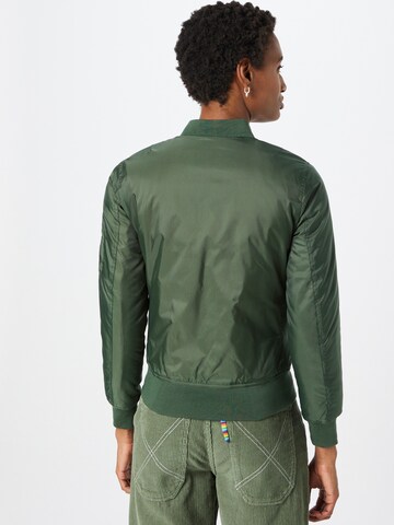 Urban Classics Between-Season Jacket in Green