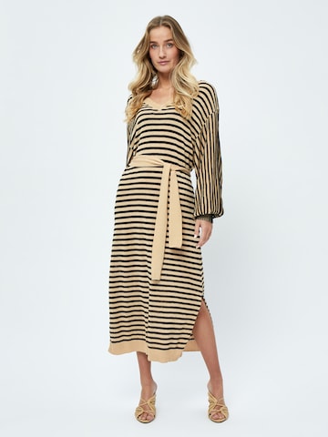 Peppercorn Knitted dress 'Mathilda' in Black: front
