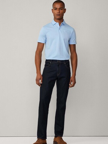 Hackett London Poloshirt in Blau