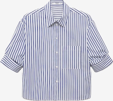 MANGO Pusero 'GIGI' värissä sininen: etupuoli