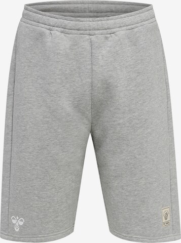 Hummel Regular Pants in Grey: front