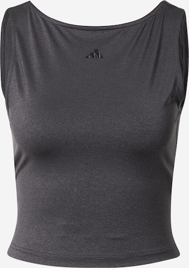 Sportiniai marškinėliai be rankovių 'Studio ' iš ADIDAS PERFORMANCE, spalva – juoda / margai juoda, Prekių apžvalga