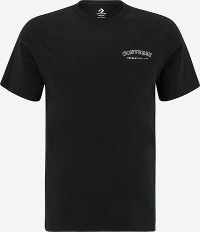 CONVERSE T-Shirt 'Go-To' in schwarz / weiß, Produktansicht