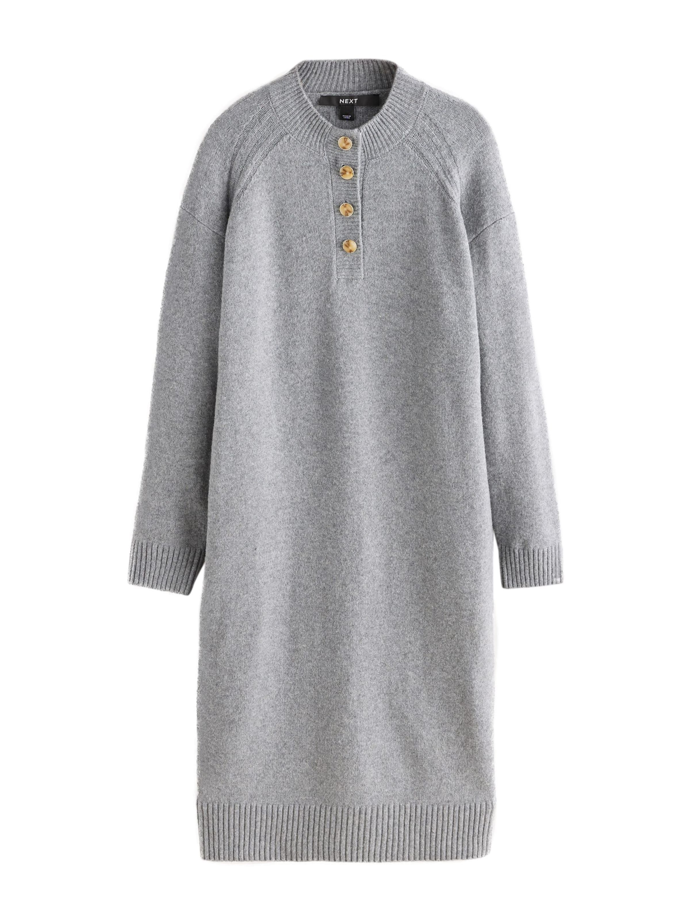Abito in maglia di Next in grigio: frontale