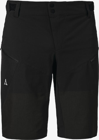 Schöffel Regular Outdoorhose 'Arosa' in Schwarz: predná strana