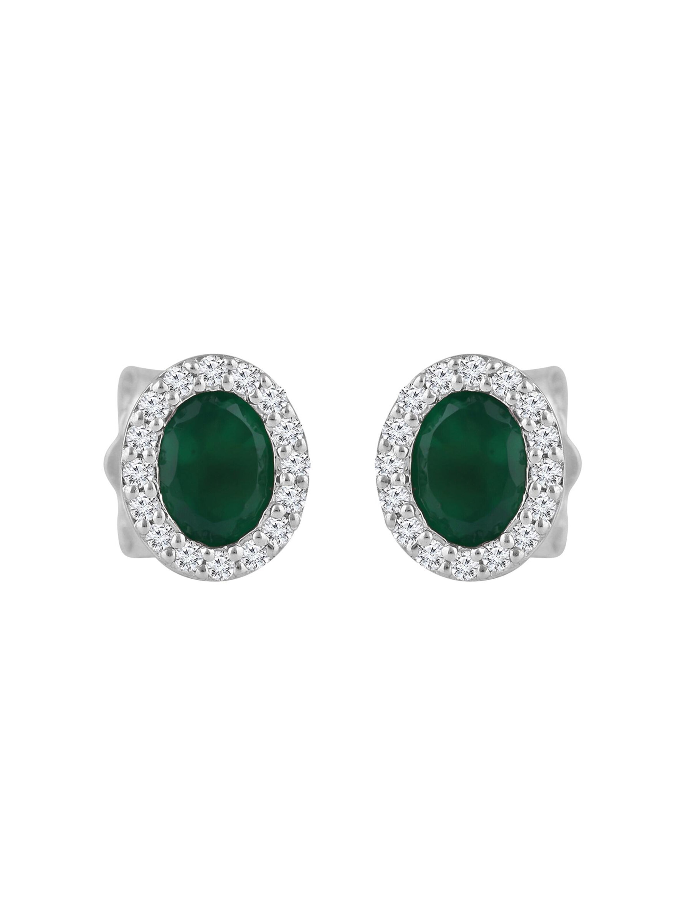 Diamant Exquis Earrings in Silver: front