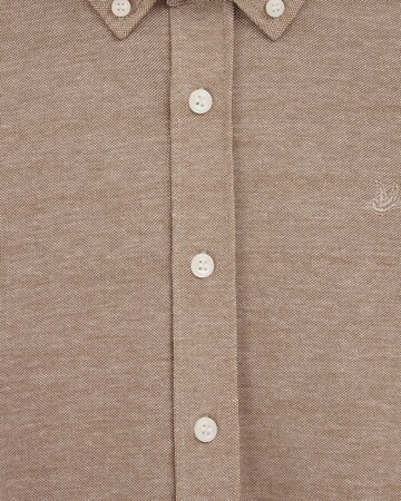 WE Fashion Regular fit Button up shirt in Beige