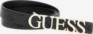 GUESS Belt 'MERIDIAN NOT ADJ PANT BELT' in Black: front