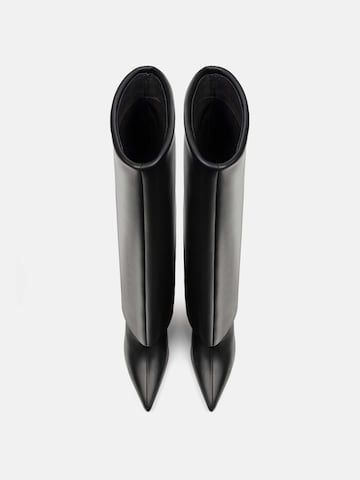 L37 HANDMADE SHOES Boots 'DEPEND ON ME' in Schwarz