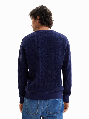 Pull-over Desigual en bleu