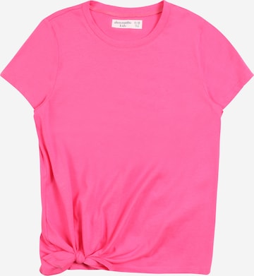 Abercrombie & Fitch T-shirt 'MAY' i rosa: framsida