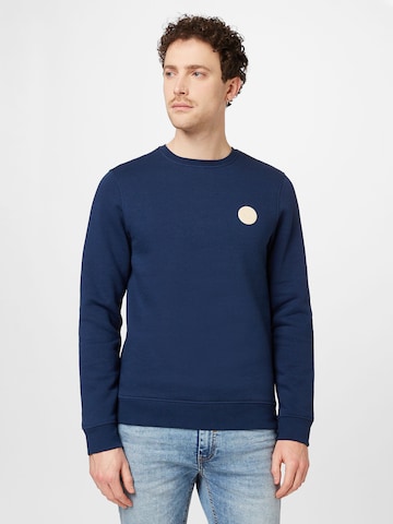 BLEND Sweatshirt in Blauw: voorkant