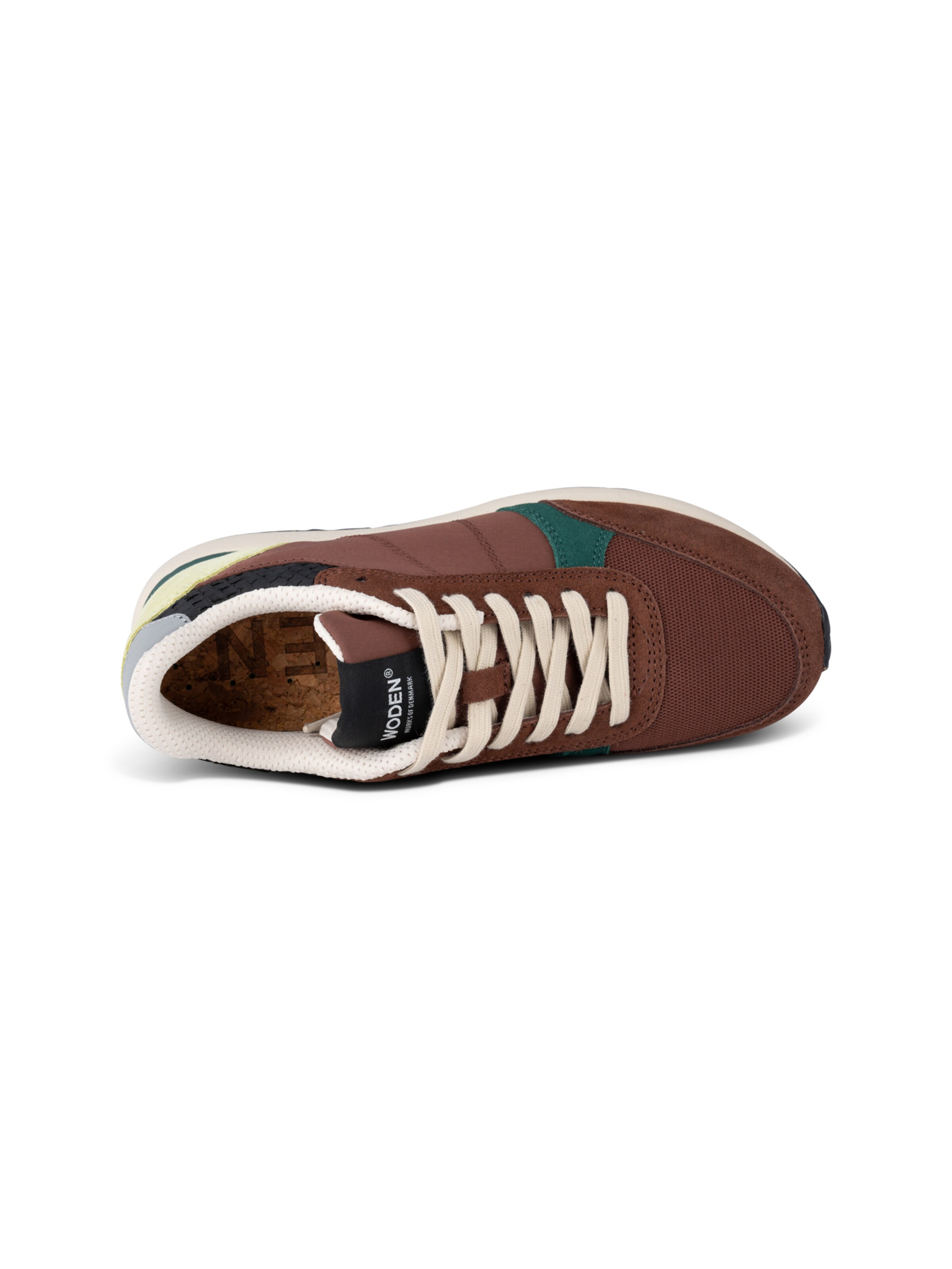 WODEN Sneaker low 'Ronja Reflective' i brun