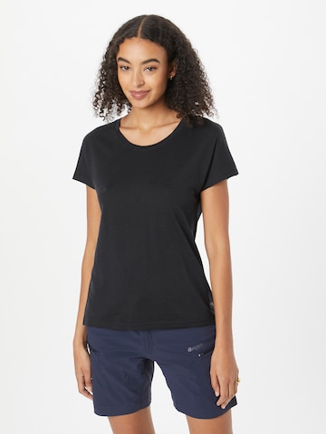 Bergans Shirt in Black: front