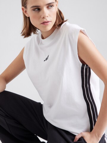 Top sportivo di ADIDAS SPORTSWEAR in bianco