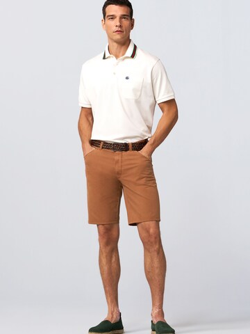 Coupe slim Pantalon chino 'Chicago' MEYER en orange