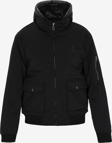 Veste mi-saison DreiMaster Vintage en noir : devant