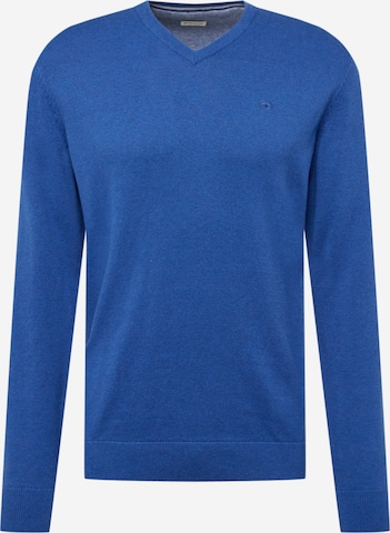 TOM TAILOR - Regular Fit Pullover em azul: frente