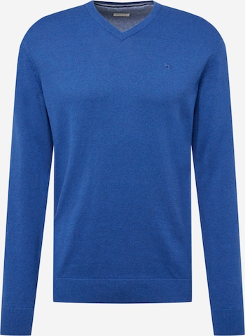 TOM TAILOR Regular fit Sweater in Blue: front