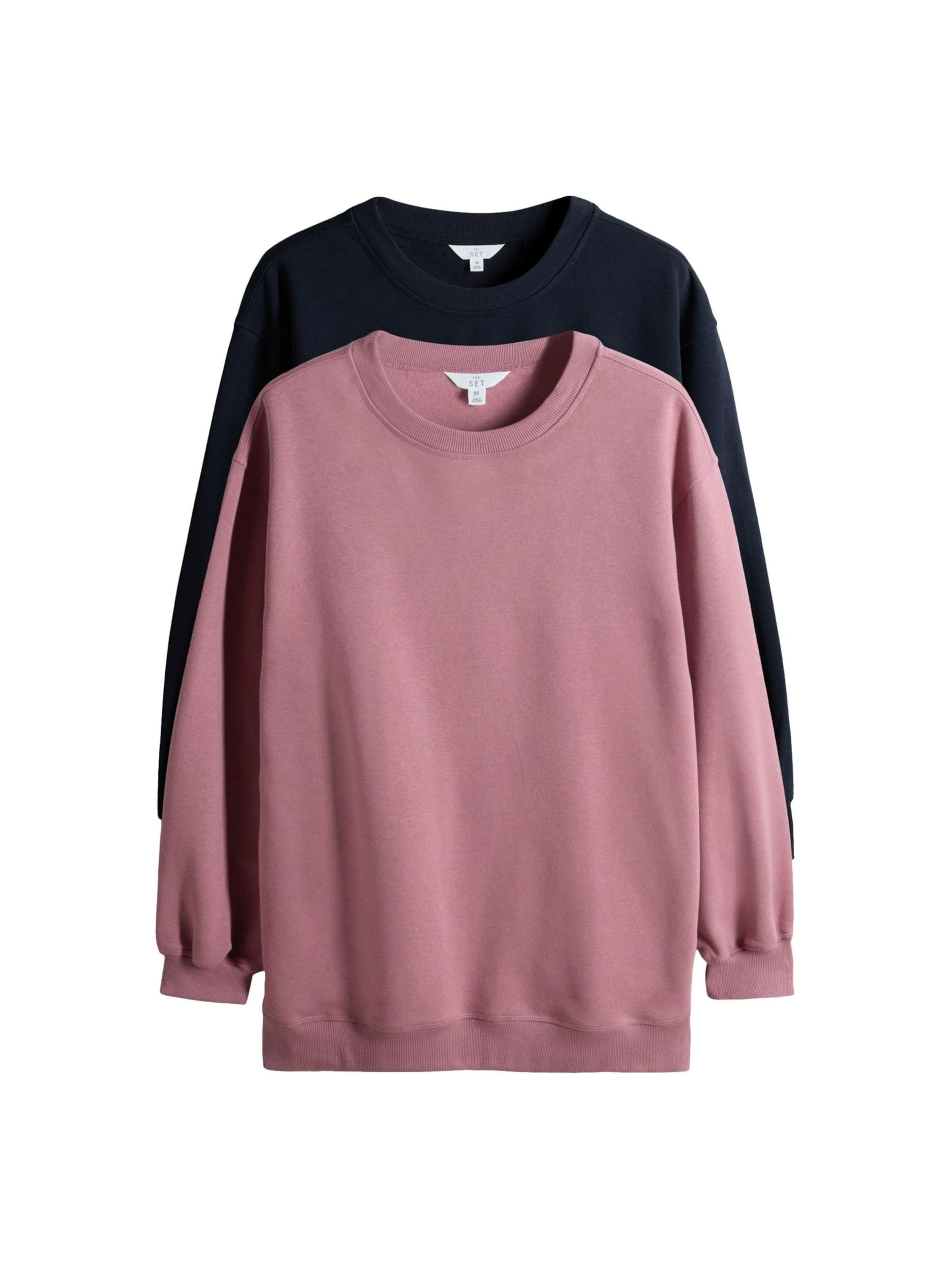 The Set Суичър в синьо: отпред