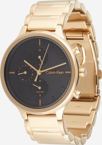 Orologio analogico di Calvin Klein in oro: frontale