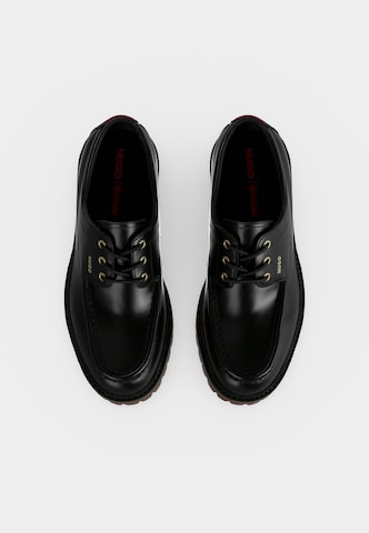 HUGO - Zapatos con cordón 'Draven' en negro