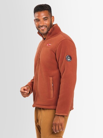 Arctic Seven Athletic Fleece Jacket 'Zeroo ' in Orange