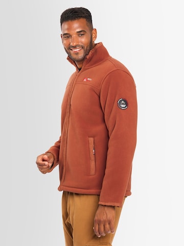 Arctic Seven Athletic Fleece Jacket 'Zeroo ' in Orange