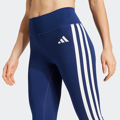 ADIDAS PERFORMANCE Pantalon de sport 'ESS' en bleu / blanc, Vue avec produit