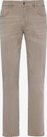 Boggi Milano Regular Jeans in Beige: front