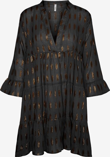 Vero Moda Curve Robe-chemise en bronze / noir, Vue avec produit