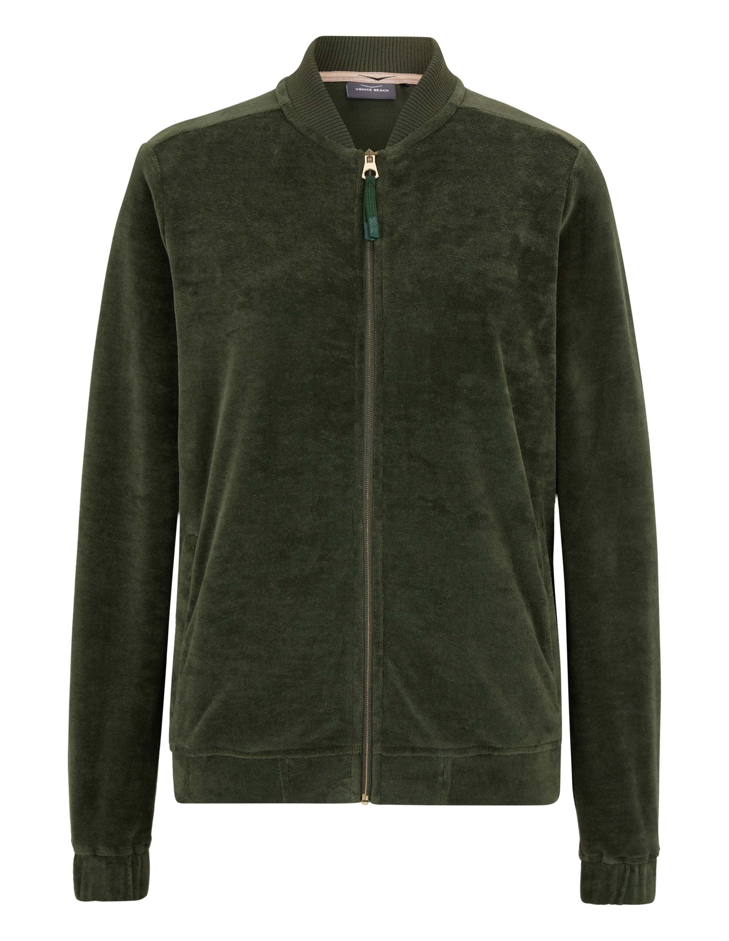 VENICE BEACH Between-Season Jacket in Green: front