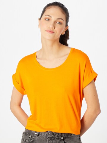 ONLY T-Shirt 'Moster' in Orange: predná strana