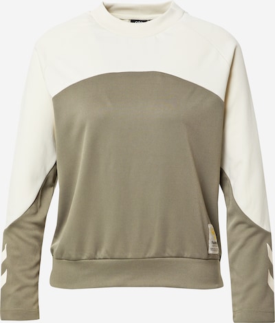 Hummel Sweatshirt in Khaki / White, Item view