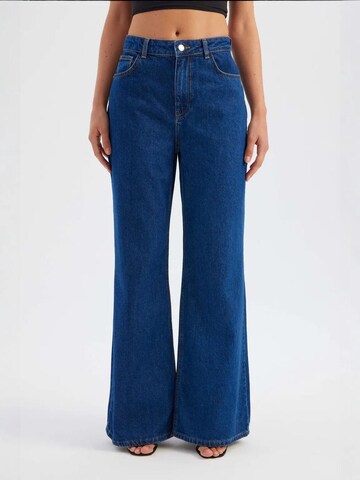 Wide leg Jeans di Hiccup in blu: frontale