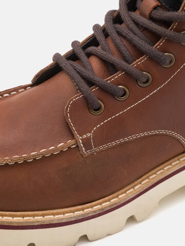 Bottines à lacets 'RUSK' Blauer.USA en marron