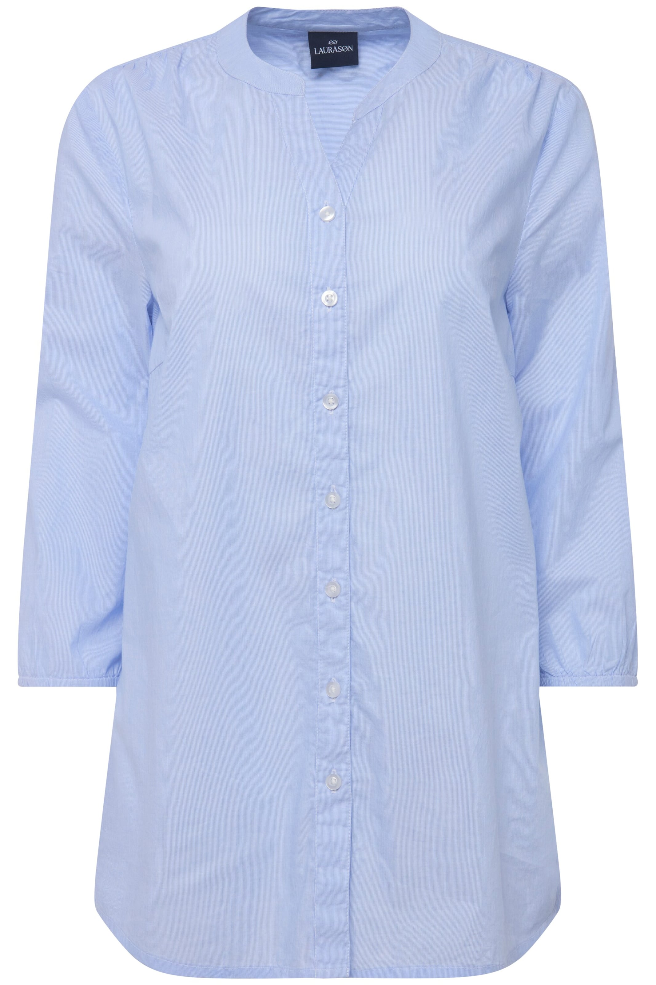 LAURASØN Bluse in Blau: Vorderseite