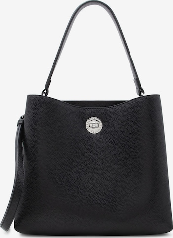 Borsa a spalla 'Rada' di L.CREDI in nero: frontale