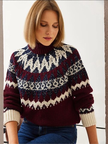 Pullover di Bianco Lucci in rosso