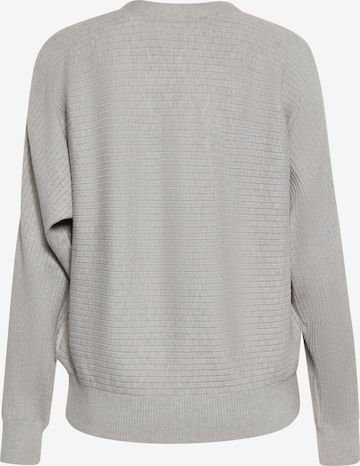 IPARO Knit Cardigan in Grey