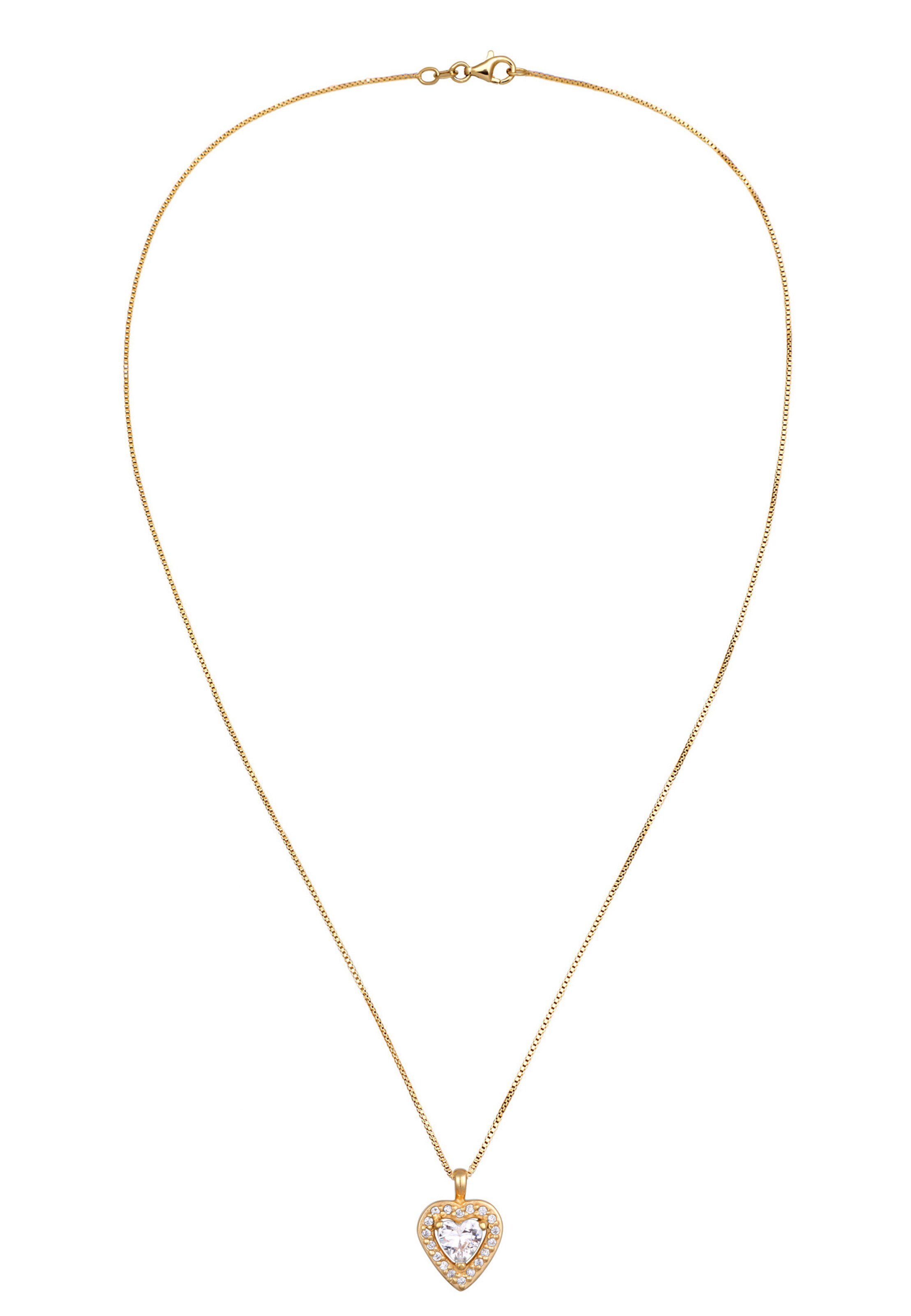 ELLI Kette in Gold: Vorderseite