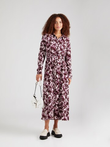 Robe-chemise 'Sicca' mbym en rouge : devant