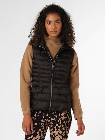 Marc Cain Vest in Black: front